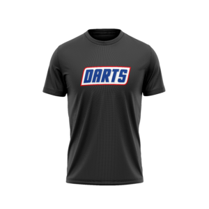 DARTS Performance T-Shirt – Schwarz